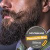 Groomarang Moustache & Beard Wax Extra Strong Original 100% Natural Hair Care Organic & Vegan 30ml (medium) view 3