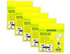 Gypsy Disposable Paper Toilet Seat Covers -125 Sheets (5 x 25) | Flushable & Nature Friendly | Travel Pack For Skin Protection In Unhygienic Public Toilets. view 1