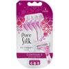 Pure Silk Premium Disposable Three Razor, 4 Count view 2
