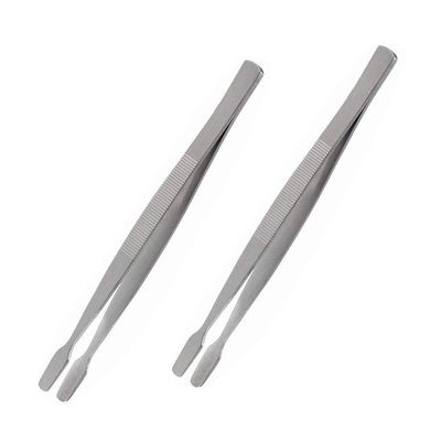 BinaryABC Stamp Tweezers Philately Collector Tools 2pcs