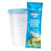 NaturUp Tender Coconut Water Powder Mix, 20 Sachets (240g) | Instant Nariyal Pani with No Added Sugar, Flavours or Preservatives | Electrolytes for Hydration & Energy | For Glowing Skin & Refreshment view 1