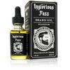 Beard Oil Platinum by Inglorious Fuzz - For Maximum Beard Growth - Vintage Beard Hair & Skin Conditioner - Fragrance Free - Vegan - Better Beards for Better Men view 1