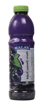 Mala's Juice - Black Current Crush, 750ml Bottle