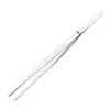 Heavy Duty 12 inches Stainless Steel Tweezers Straight Tips All-purpose Forceps Tweezers Tongs and Comfortable Ridged Handle for Crafting Cooking Repairing General Purpose Medical and Beauty view 1