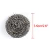 Generic Stainless Steel Household Kitchen Pot Pan Scrubber Cleaning Ball Tool 2 Pcs view 2