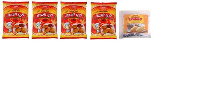 ALKAY 4 Bedmi Atta and 1 Bhatura Atta - Pack of 5
