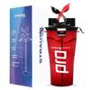 STRAUSS Dual Shaker Pro | Pre & Post Protein Shake On the Go | Leakproof and BPA-Free Material | Dual Shaker Bottle | Protein Shaker Bottle for Gym | Suitable for Both Men and Women, 700ml,(Red) view 2