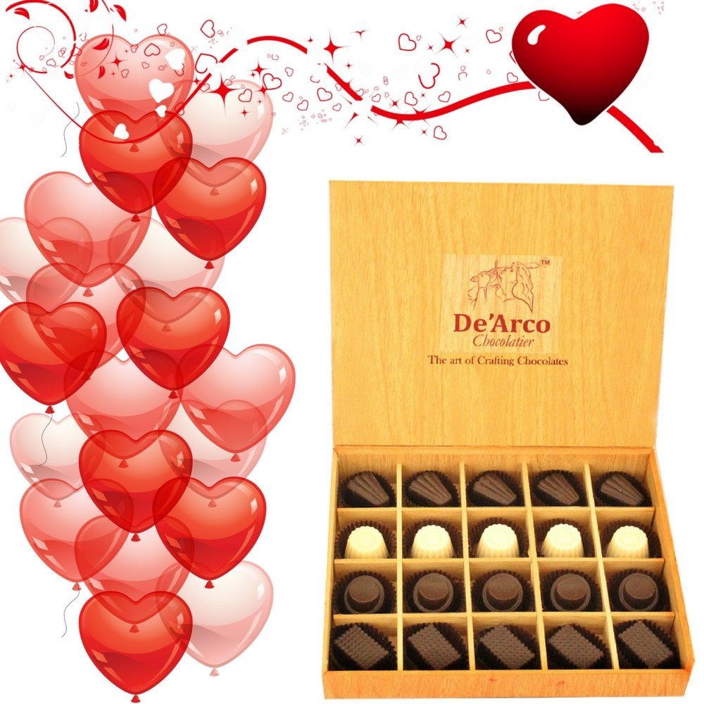 De'arco Chocolatier Valentine Gifts for Husband, Luxury Chocolates, De'arco Chocolatier Fantastique 238 G