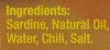 Golden Prize Canned Sardine in Natural Oil with Chili, 200g (Pack of 1) view 4