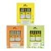 3* Box of 2 x 10 ml Glass Bottle containing Fragrance Oil with Fragrance- Sandal Wood/Lemon Grass/Jasmine