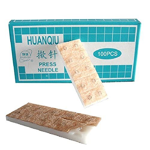ACi Acupuncture 200Pcs Ear Press Needle Acupuncture Massage Needle Auricular