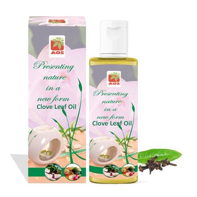 AOS Products 100% Pure Clove Leaf Oil -200 ml