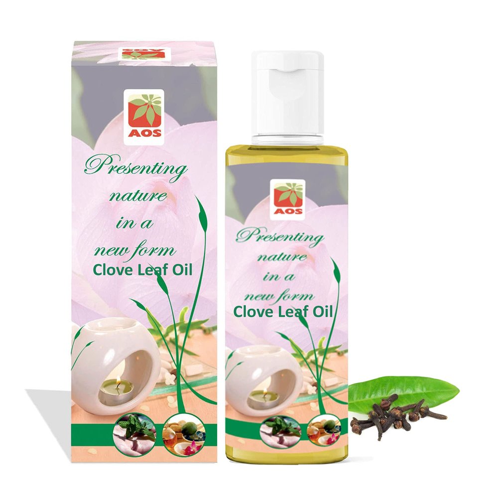 AOS Products 100% Pure Clove Leaf Oil -200 ml