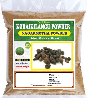 NEERAJ - Nagarmotha Root Powder - Cyperus Rotundus Rhizome - Nut Grass - Musta, Motha - Natural Ayurvedic Remedy for Gut Health - 900 Gm