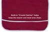 Adult Bibs, Clothing Protector- Absorbent, Waterproof. Keeps Mealtime Neat.(WIDE) view 4