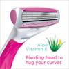 Schick Quattro for Women Value Pack with 1 Razor and 4 Razor Blade Refills view 2