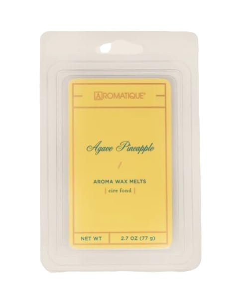 ONE Pack Agave Pineapple Aroma Wax Melts by Aromatique