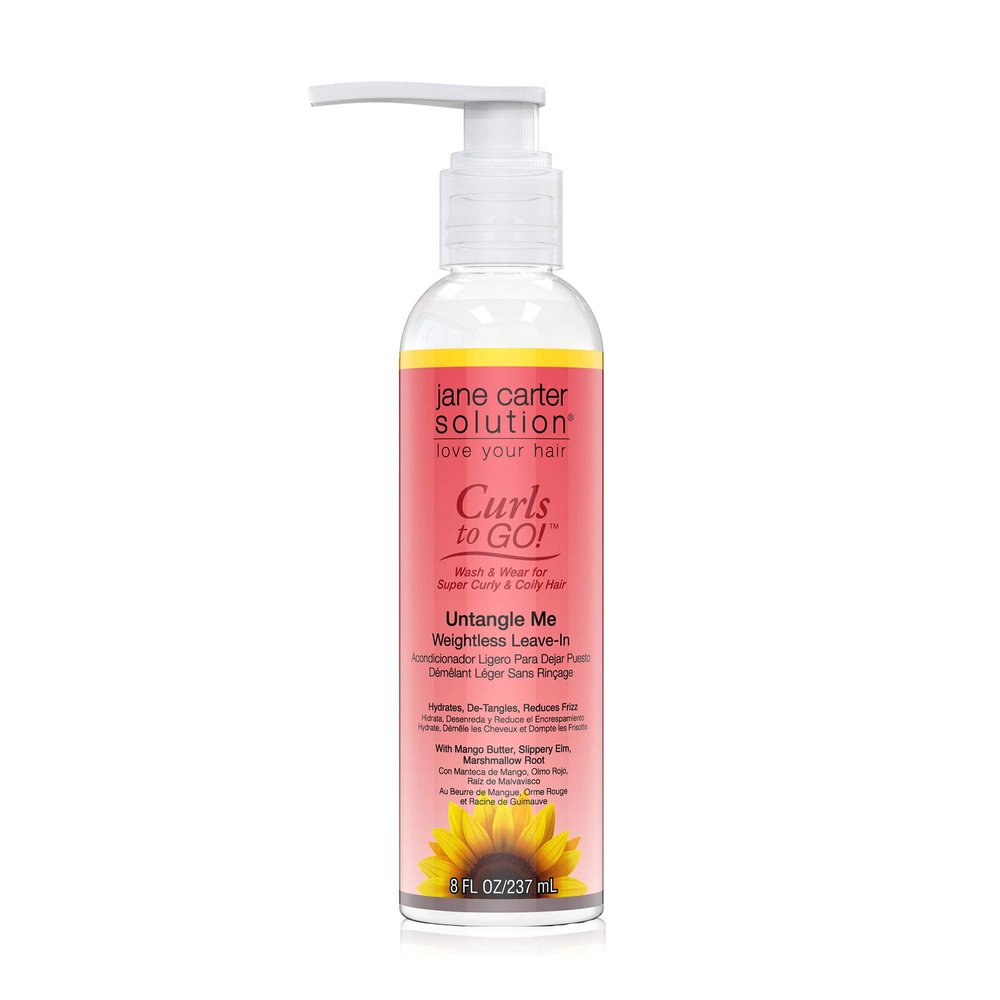 Jane Carter Curls to Go Untangle Me Weightless Leave In 8oz/ 237ml