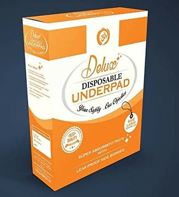 Deluxe Disposable Underpads Sheet 60 X 90Cms (10's)