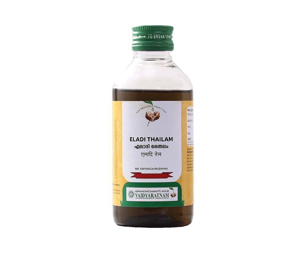 Vaidyaratnam Eladi thailam