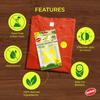 Runbugz 100% Natural Mosquito Repellent Patches for Kids 48 Patches Yellow - Effective Up to 12 Hours Safe for Kids Protect from Dengue, Malaria, Chikungunya view 4