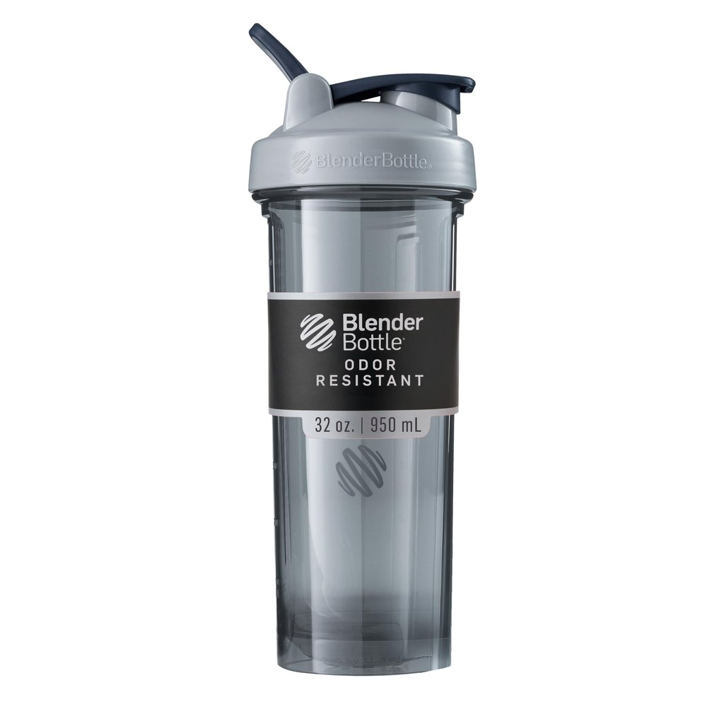 BlenderBottle C02015 Tritan Pro32 Shaker Bottle, 945 ml (Pebble Grey)