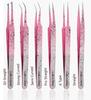Alluring Ombre Silver Pink with Black Speckles Tweezers view 1