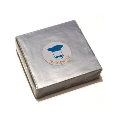 Bakewala Chocolate Foil Wrapper (Silver) - 300 Pieces