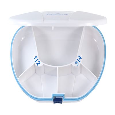 4+1 Gasketed Pill Box: Vitacarry Gasketed 4 Compartment Pill Reminder (4+1 Gasketed Pill Box)