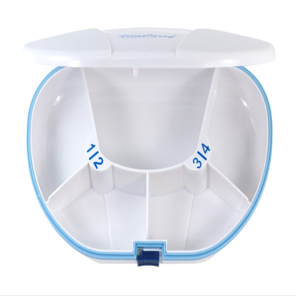 4+1 Gasketed Pill Box: Vitacarry Gasketed 4 Compartment Pill Reminder (4+1 Gasketed Pill Box)