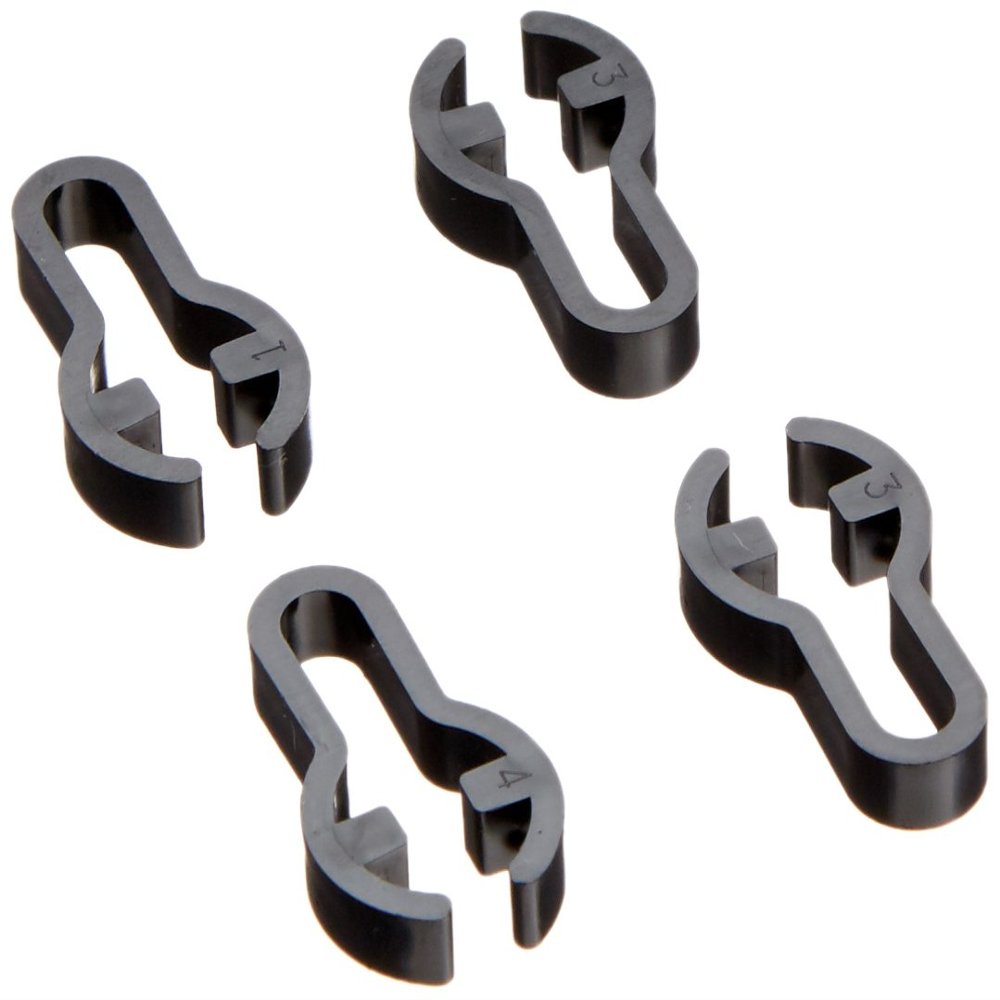 Sammons Preston Replacement Clips for Basic Ergonomic Hand Exercisers, Package of 4 Extra Sliders for Hand Exerciser to Strengthen Fingers, Thumbs, and Hands in Physical Therapy
