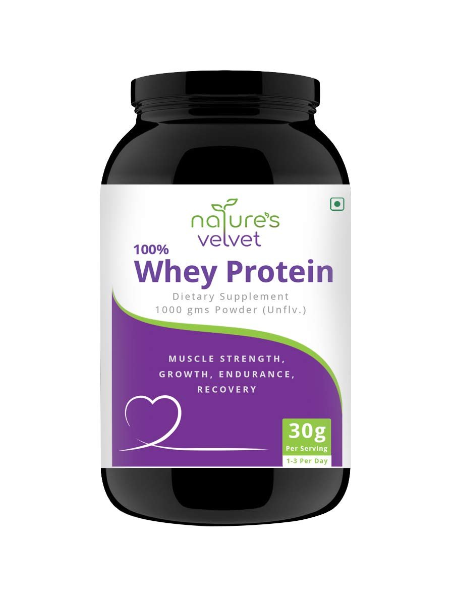 100% Whey Protein for Fitness and Strength, 1000 gms - Pack of 1