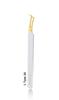 Alluring White with Gold Tip Tweezers for Eyelash Extension for Volume Lashes view 1