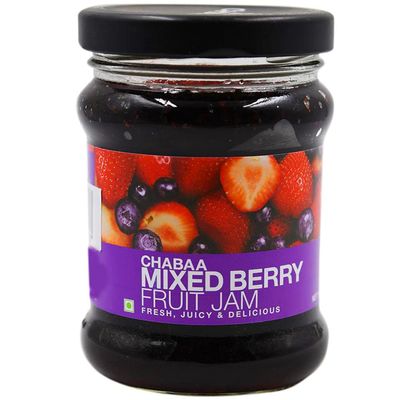 Chabaa Mixed Berry Fruit Jam, 8.47 oz ? 240 g