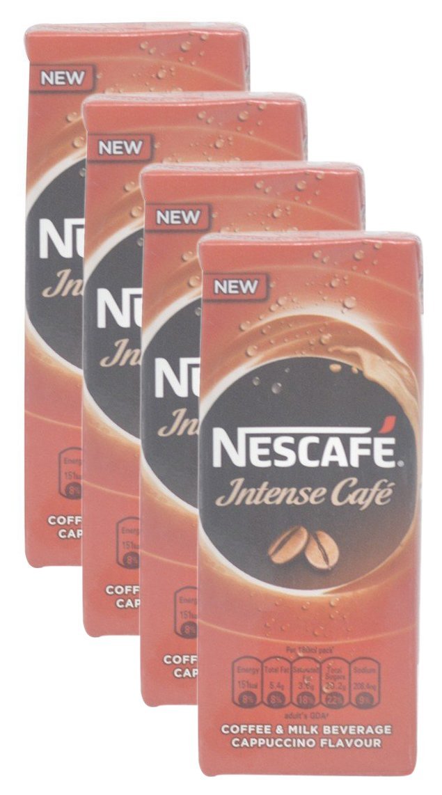 Big Bazaar Combo - Nescafe Beverage Intense Cafe, 180ml (Buy 3 Get 1, 4 Pieces) Promo Pack