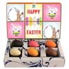 BOGATCHI Chocolate Easter Eggs Filled with Almonds, Easter Chocolates, Assorted Easter Eggs - Dark, Milk, White, Mango, Orange and Strawberry Chocolates, 50 g view 1