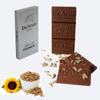 De'Arco Chocolatier Premium Dark Chocolate Bar, 50% Dark Chocolate with Sun Flower Seeds, 80G view 1