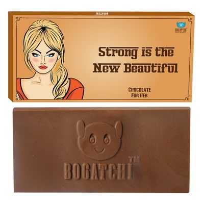 BOGATCHI Chocolate for Girls, Lady Bird Collection Strong 80 g