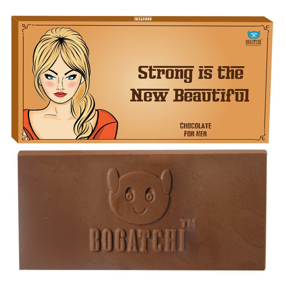 BOGATCHI Chocolate for Girls, Lady Bird Collection Strong 80 g