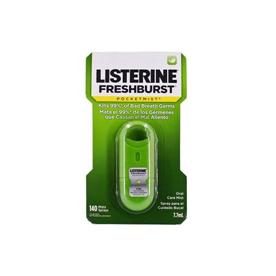 Listerine PocketMist Oral Care Mist, Freshburst 7. 7 mL