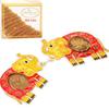 Ghasitaram Gifts Set of 2 Elephant Metal T-Lites with 200 GMS Delicious Milk Cake |Gift for Diwali,Holi,Rakhi,Valentine,Christmas,Birthday,Anniversary,Gift for Her,Him,Mothers Day,Fathers Day| view 1