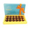 De'Arco Chocolatier Gift Ideas for Anniversary, Dark Chocolates, Premium Chocolates, Aux Noisettes, French Style Luxury Chocolates, 18 Pieces view 1