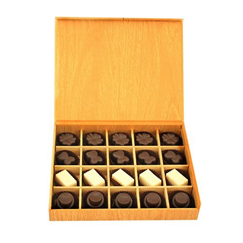De'Arco Chocolatier Premium Gift Ideas for Anniversary, Dark Chocolates, Coco Fessee, French Style Luxury Chocolates, 20 Pieces