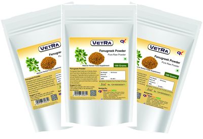 Fenugreek(Methi) Powder - 100 Grams X 3 Packs COMBO