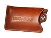 Beard & Bates | Genuine Leather Pouch - For The Sandalwood Switchblade | Protective Accessory Case for Foldable Wooden Comb view 1