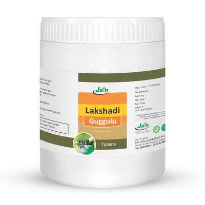 JAIN Lakshadi Guggulu - 1000 Count, grey