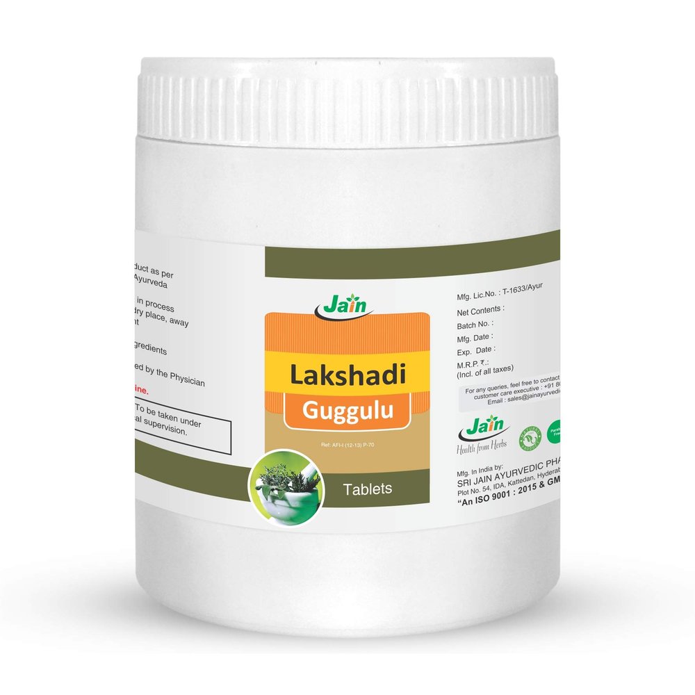 JAIN Lakshadi Guggulu - 1000 Count, grey