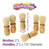 TESS Colorations Shaving Paint Brushes - Set of 6 (Item # SHAVEBRU) view 3