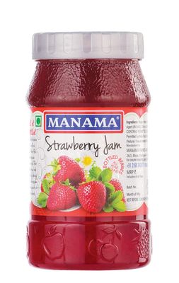 Manama Strawberry Fruit Jam, 500gms