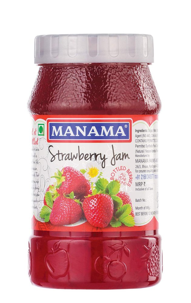Manama Strawberry Fruit Jam, 500gms